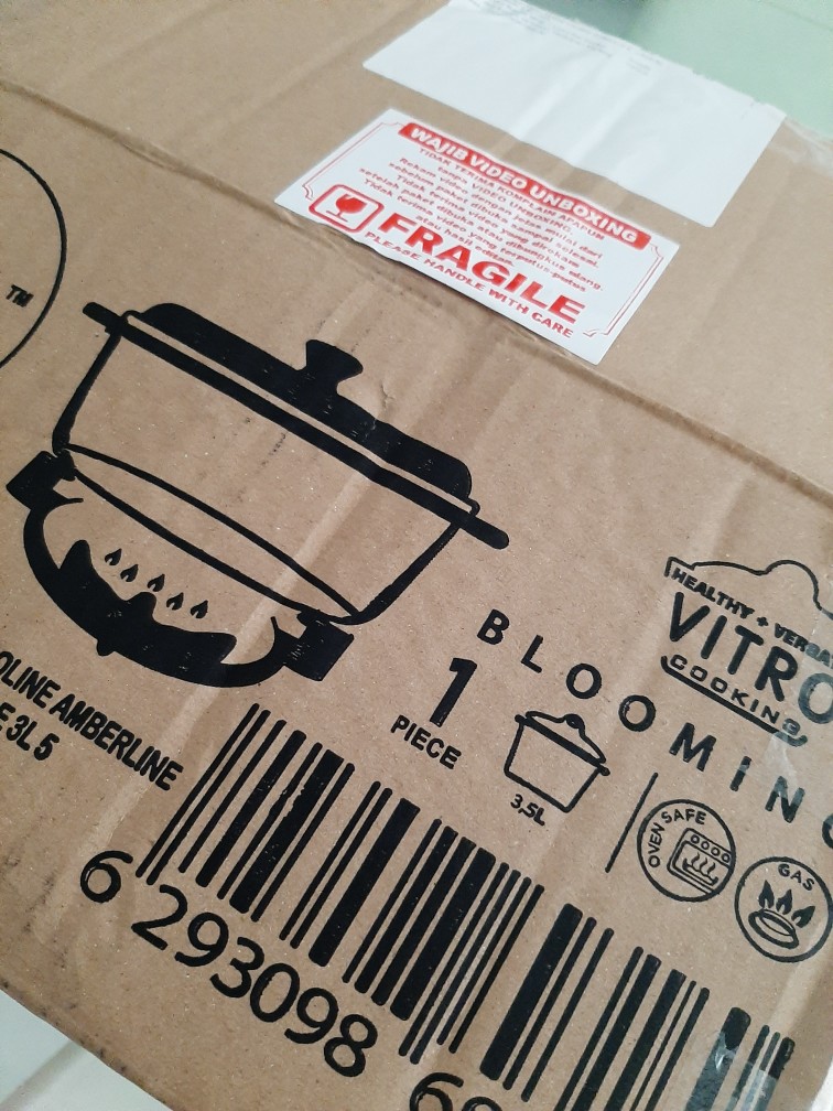 Luminarc Panci Masak Vitroline Amberline Casserole 3.5l - Pcs