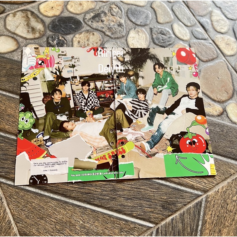 (Ready Stock) COMMISSION COVER DECO BINDER A5 NCT