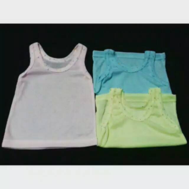 Kaos Dalam Bayi Putih / Kaos Dalam Bayi Warna