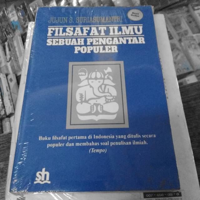Buku Filsafat ilmu sebuah pengantar populer by Jujun Sumantri