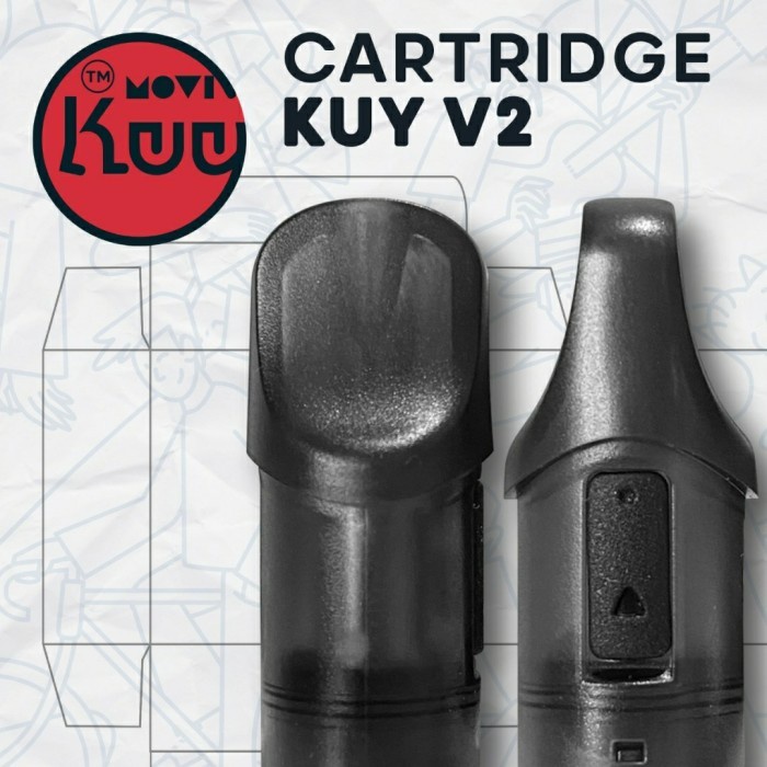 Cartridge Kuy Pod V2 by Movi x Isurevape ORIGINAL