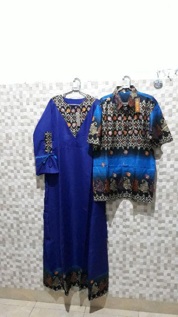 Pusat Kulakan Batik Gamis Keong 2357/couple 2480