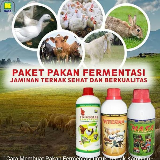 Paket Pakan Fermentasi Ternak /Vitamin Peternakan Organik /Nasajakarta
