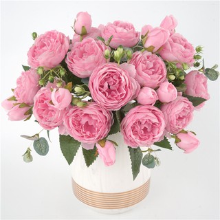 bouquet bunga Buatan Peony Flower untuk Dekorasi Pesta bouquet bunga Buatan Peony Flower untuk Dekorasi Pesta