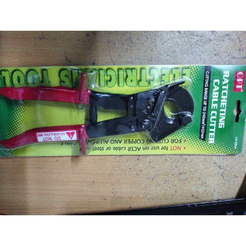 

Ratcheting Cable Cutter Lk-325a, Lk-520a