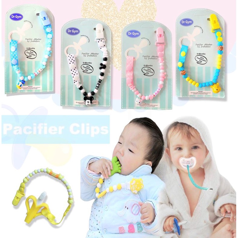 Jual Pacifier Holder - Pengait Dot Baby 