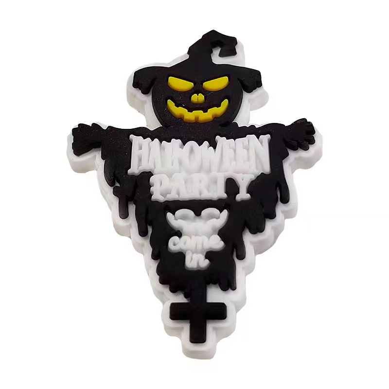 Gesper Sepatu Bentuk Bulan Sabit Untuk Halloween charms