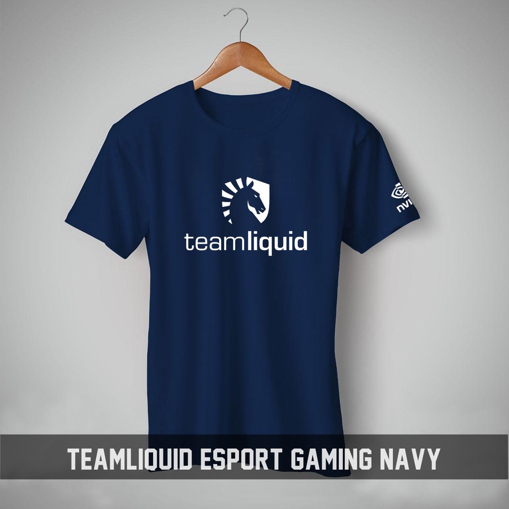 Dijual Baju 2XL XXXL 3XL XXXXL 4XL Kaos Big Size T shirt Jumbo TEAM LIQUID GAME ESPORT Limited