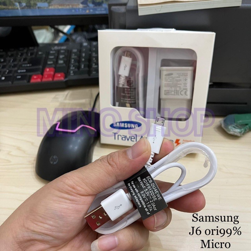 CHARGER - TC SAMSUNG MICRO USB J6 ORI 99