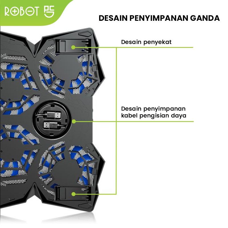 Robot RT-LCS02 Laptop Cooling Fan