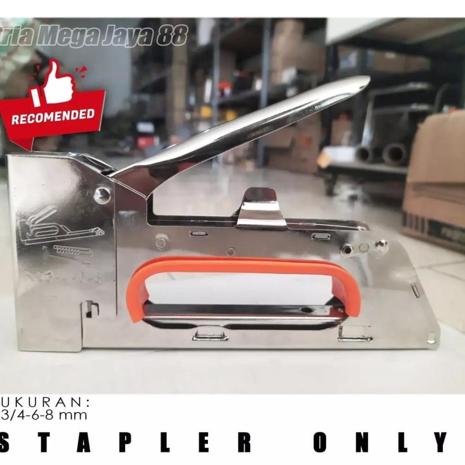 

Flash Sale Paket Staples Tembak Gun Tacker 8 4 6mm Stapler Jok Staples Perekat Staples Tembak / Staple Gun 3 in 1 D 4-8 mm