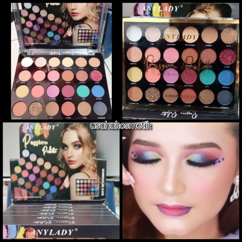 PROMO ESHADOW ANYLADY ES CREAM | PASSION  PALETTE  NO.A8636D | 826 | 827