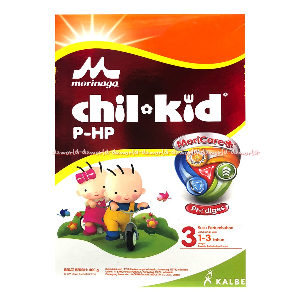 Morinaga ChildKid P-HP 400gr Susu Formula Usia 1-3 tahun Susu Pertumbuhan Anak Chil Kid Chil-Kid