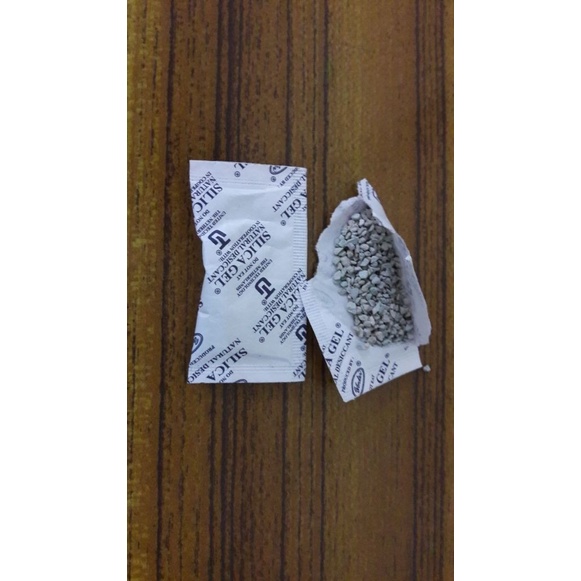 Jual Silica Gel Kemasan Natural Alami Sachet Grade Shopee Indonesia