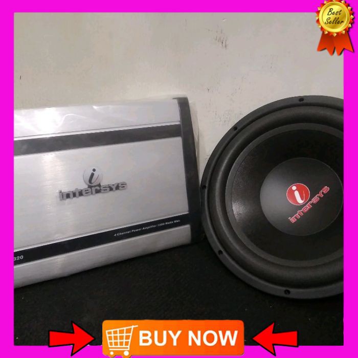 Paket INTERSYS.power intersy seri ISP-4320 and subwoofer INTERSYS.
