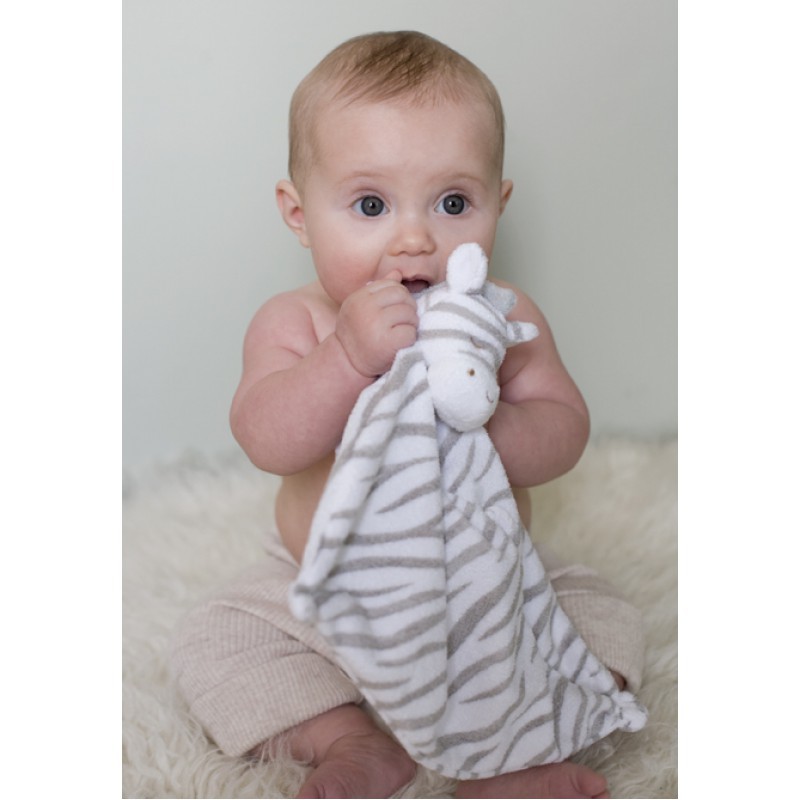 Angel Dear Mini Blankie - Zebra