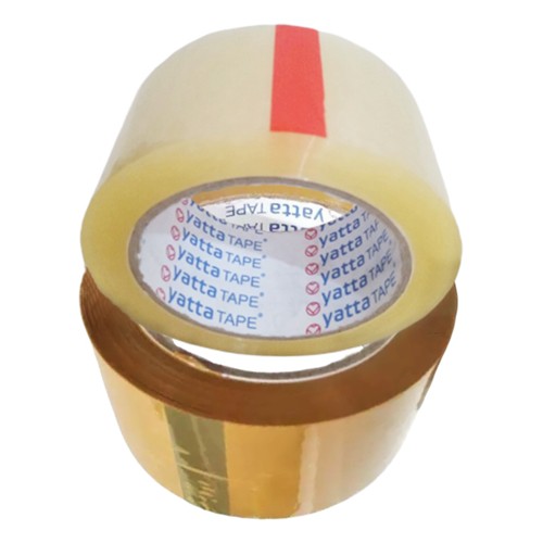 Jual Lakban Yatta Tape Bening & Coklat 2 Inch x 90 Yard Opp 48mm Harga  Murah | Shopee Indonesia