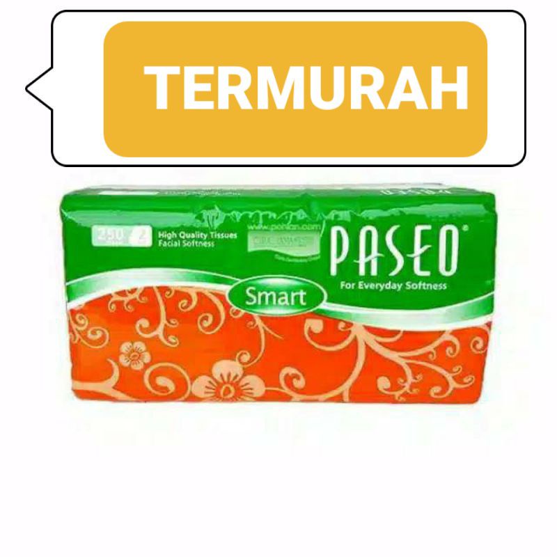 Tissue / Tisu Paseo Smart 250 sheets Facial Tissue