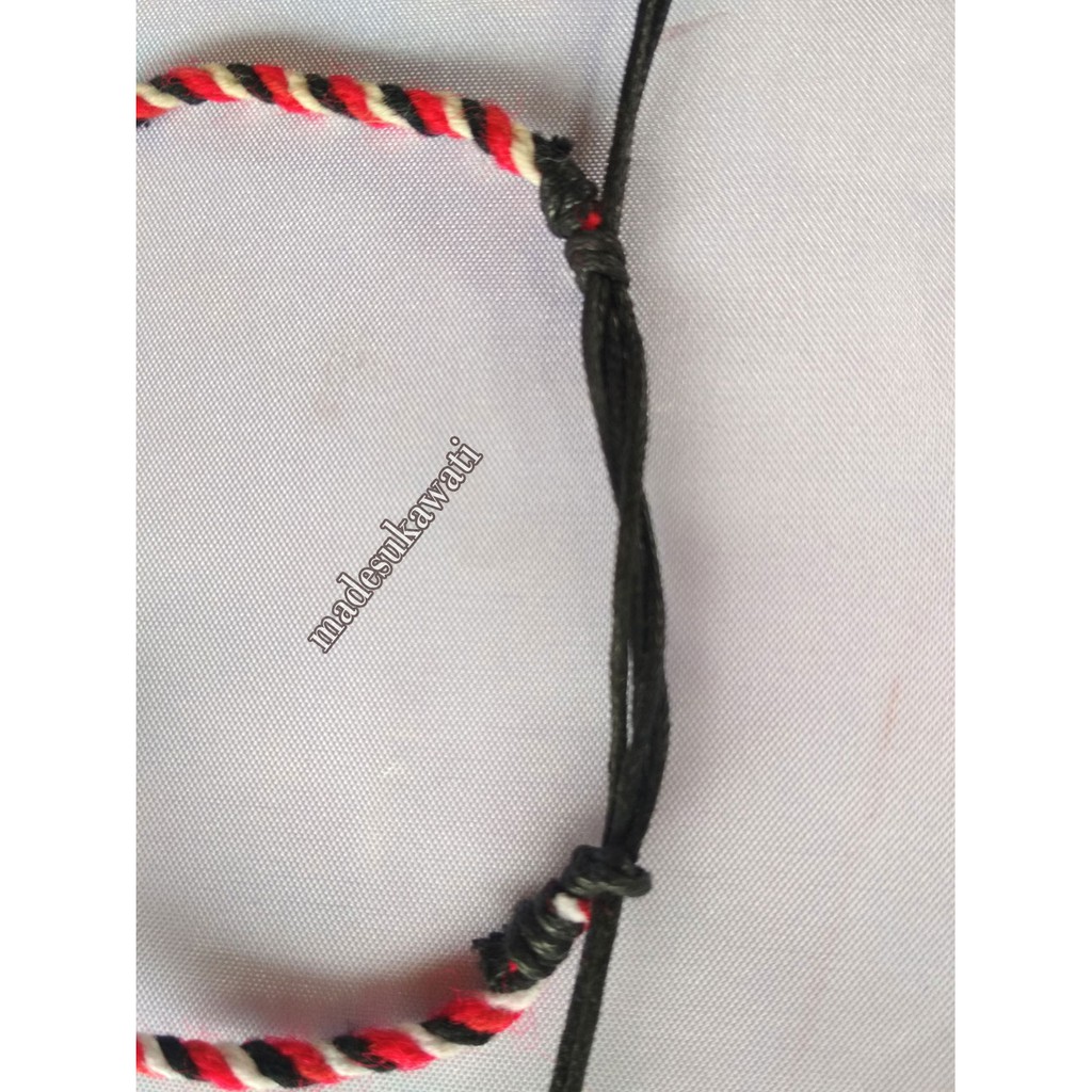 Gelang benang tridatu gelang tali tangan Bali
