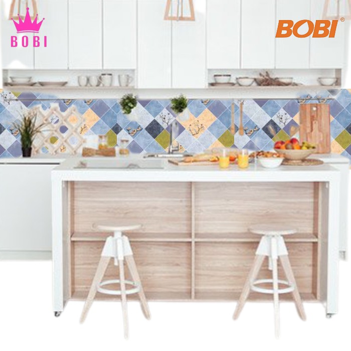 Wallpaper Sticker Dapur Bervariasi Motif / Ukuran 5mx60cm / Termurah dan Berkualitas