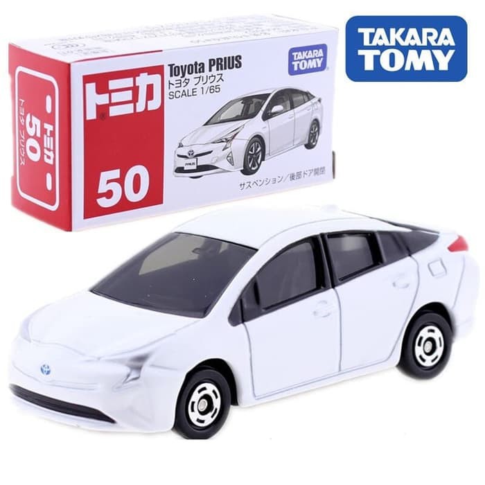 Tomica Regular 50 Toyota Prius White / Tomica Reguler Toyota Prius Putih - TC150