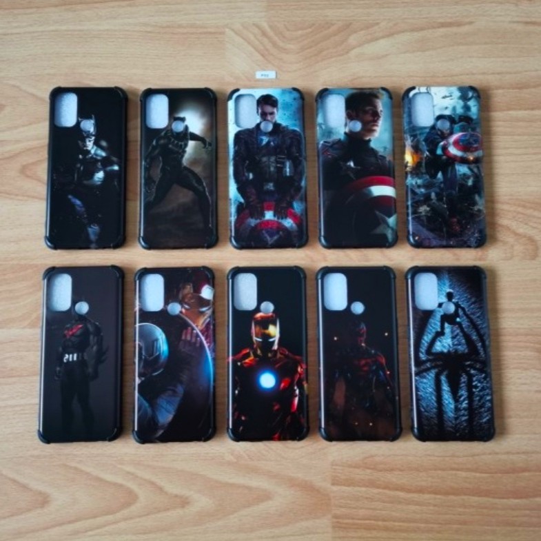 Case Oppo A53 2020 Fuze Case Anti Fall Gambar Superhero Marvels Dan DC Oppo CPH2127 CPH 2127