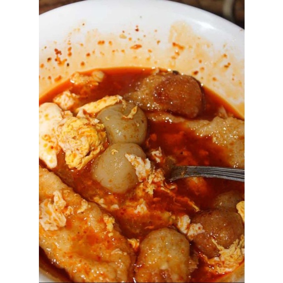 

Baso aci ayam suwir pedas
