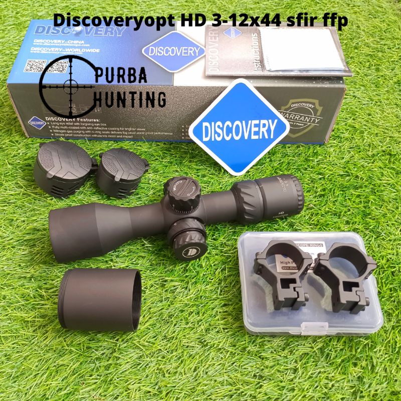 Riflescope Discovery HD 3-12x44SFIR FFP