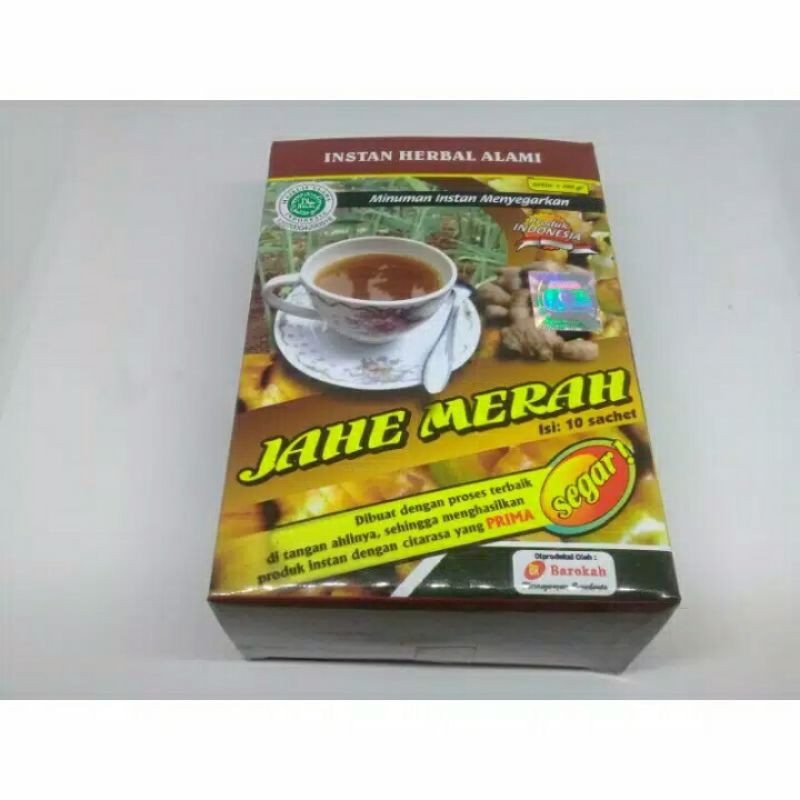 

10 sachet jahe merah instan alghuroba