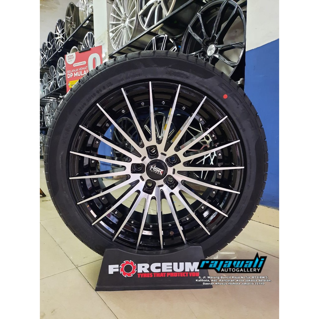 PAKET VELG MOBIL HONDA HRV Ring 18 type HSR WHEEL TANDAM - RUSH TERIOS INNOVA VOXY ELGRAND