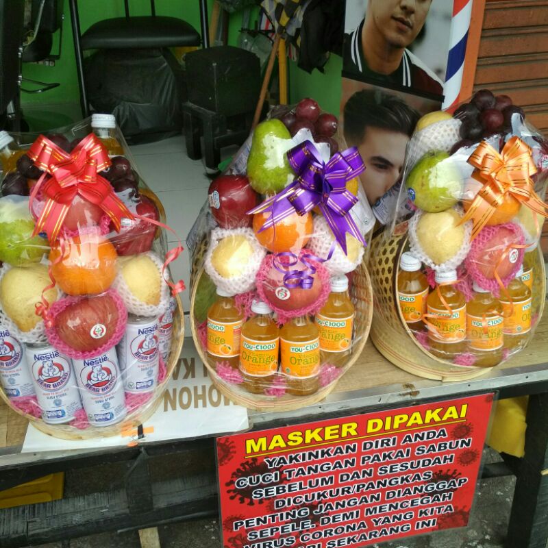 

Pasel buah flus minuman vitamin