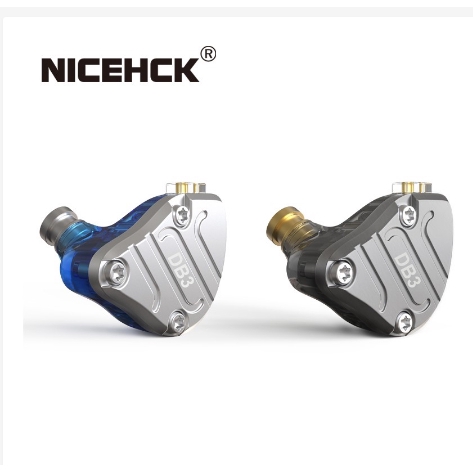 NICEHCK DB3 1BA+2DD Hybrid 3 Driver Units In Ear Earphone Monitor Running Sport Earbuds HIFI Headset