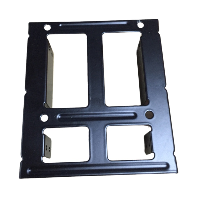 Bracket Hardisk btsg 2.5 3.5 Hitam Metal Hard Disk Shelf Desktop Nampan HDD Eksternal