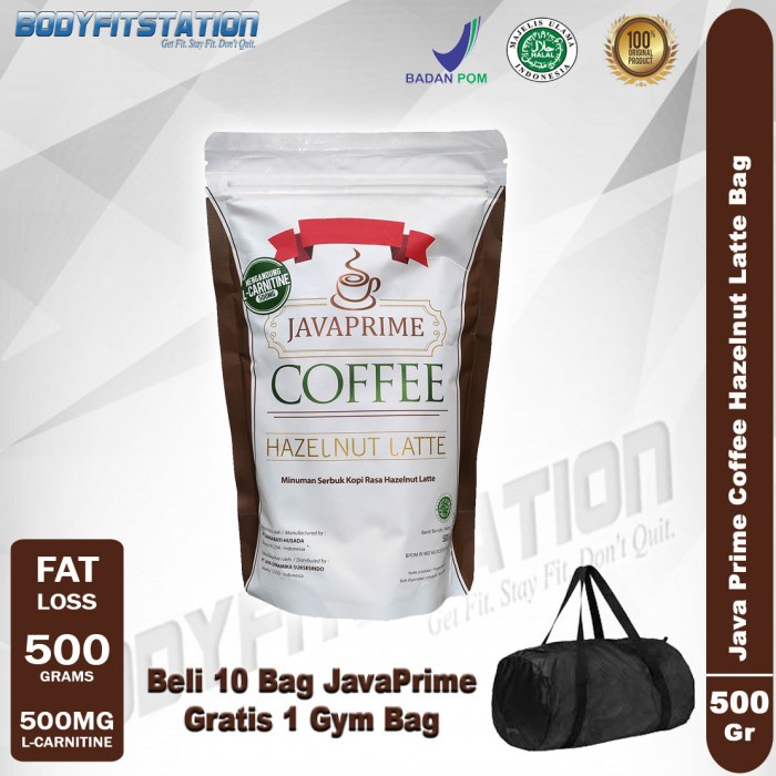 

(BISA COD) Java Prime Coffee 500 Grams 1 Bag 20 Servings / carnitine javaprime