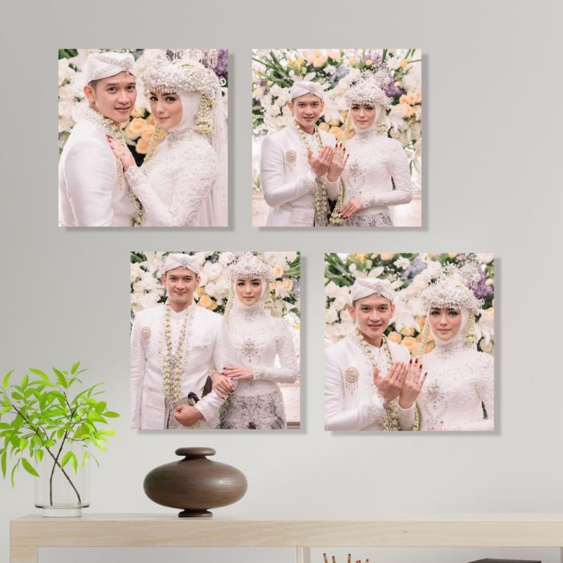 Paket Hemat 6pcs, Cetak Foto Custom + Frame Kualitas Premium Harga Minimum