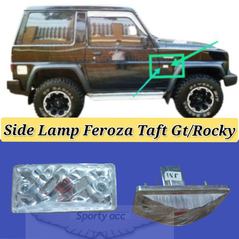 Side lamp feroza dan taft gt cristal