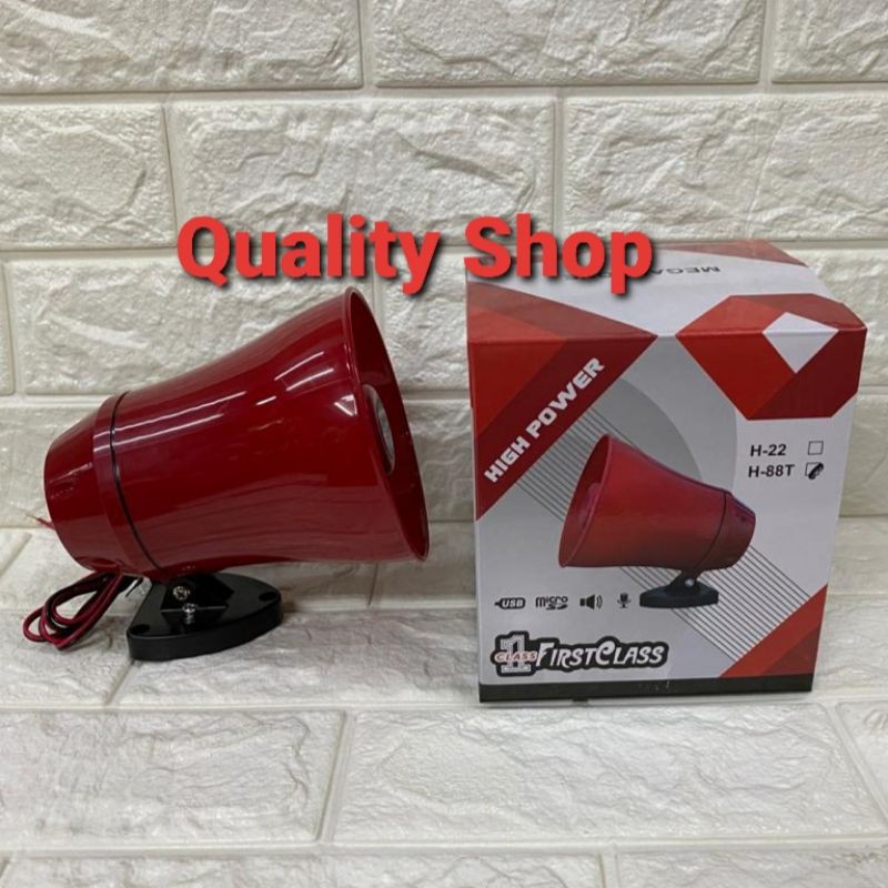 Megaphone Toa Firstclass H88T usb sd Bluetooth bisa rekam