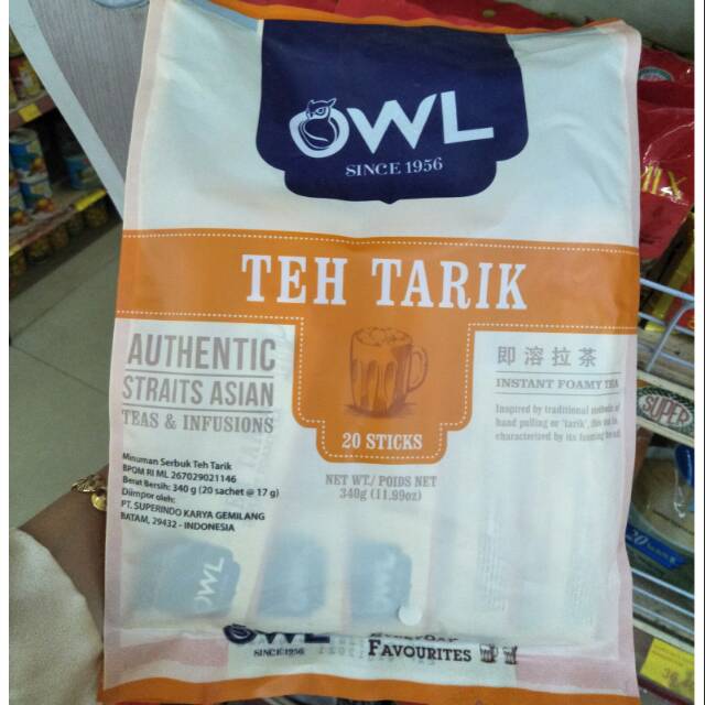 

OWL Teh Tarik Isi 20 Sachet