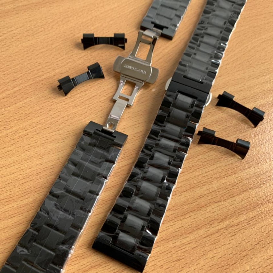 Tali Jam Tangan rante rantai Original Stenlis bisa untuk semua merek jam Strap Jam Tangan multifungi