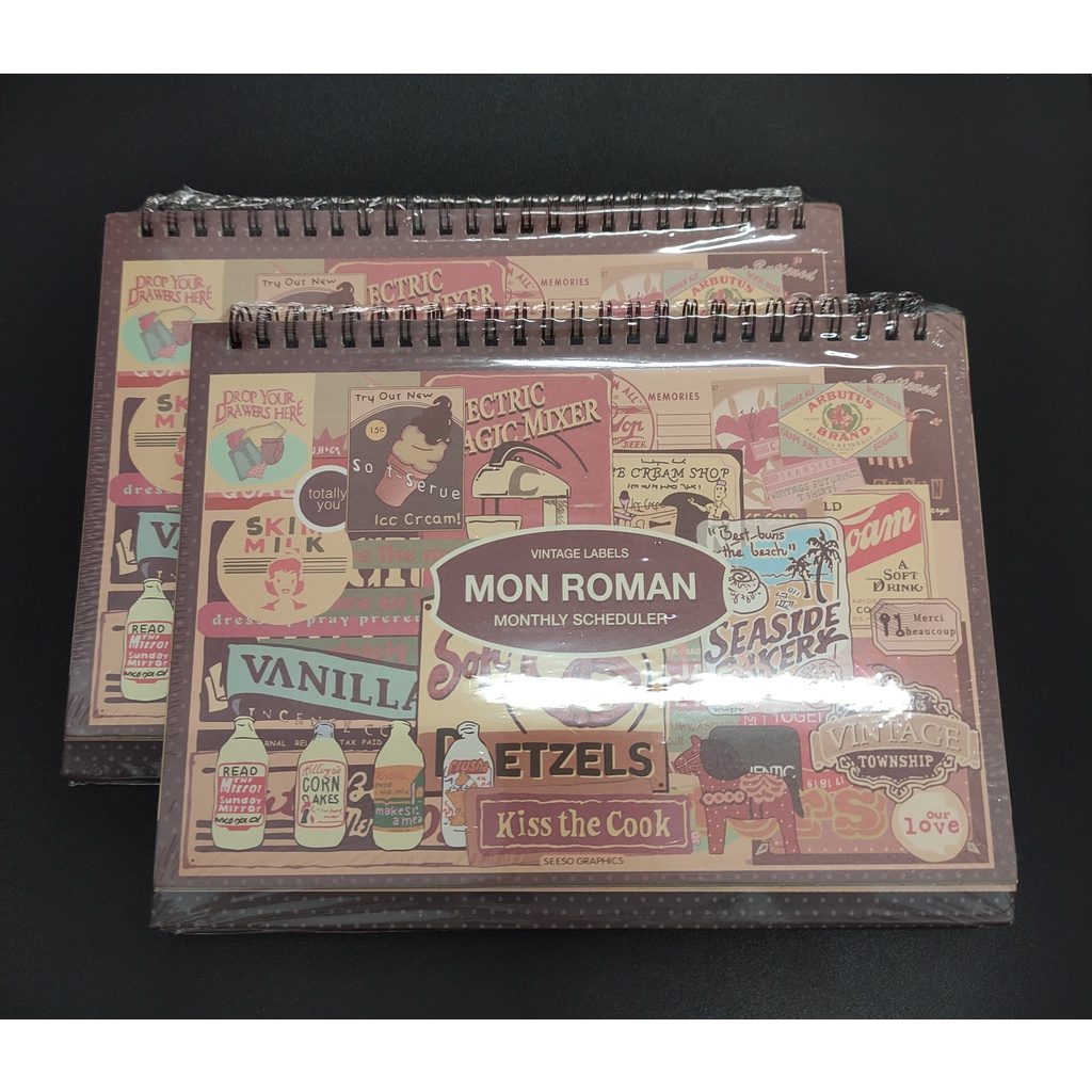 

Planner Scheduler Vintage