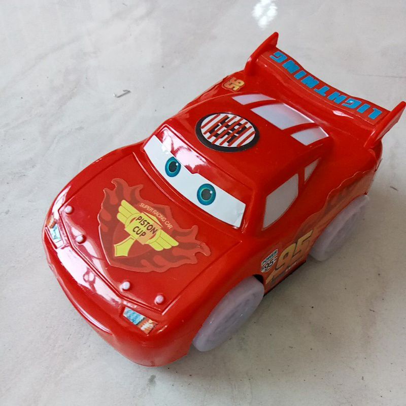 777-1 Mainan anak Mobil Cars Merah jalan suara music lampu / Super Music Car