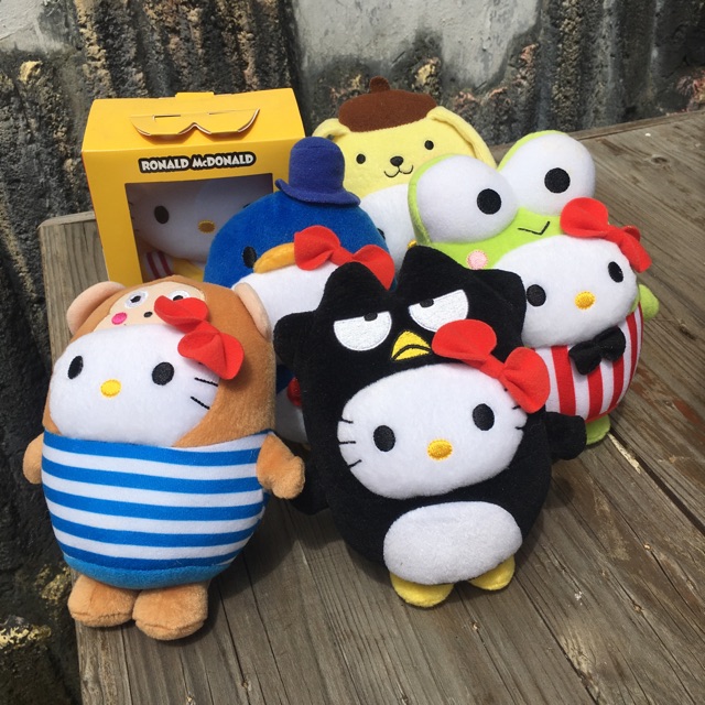 Boneka Hello Kitty Sanrio Happy Meal (second) sisa pompompurin