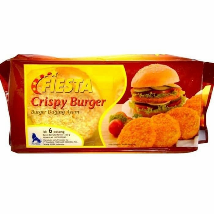 

Fiesta Crispy Burger Ayam 360gr