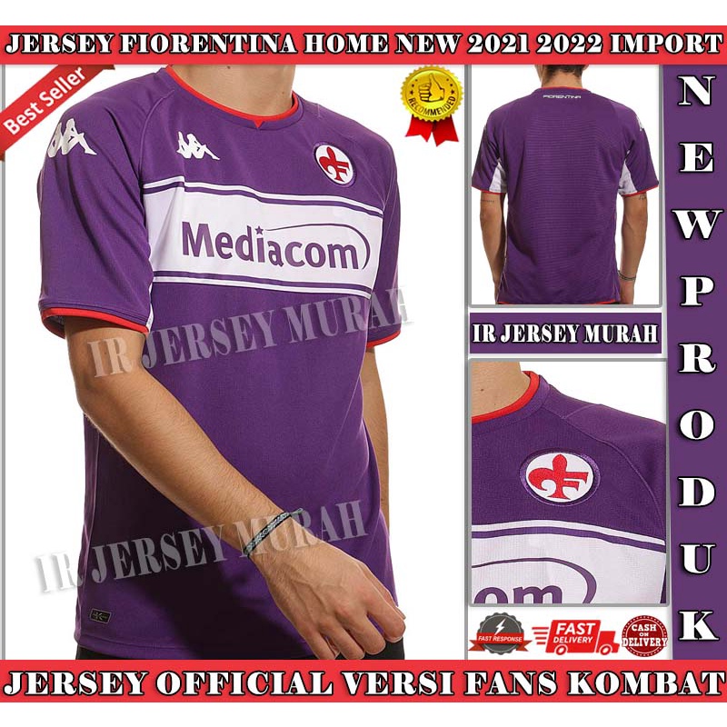 JERSEY SEPAK BOLA FIORENTINA HOME UNGU 2021 2022 IMPORT TOP QUALITY / JERSEY FIORENTINA HOME 2021 20