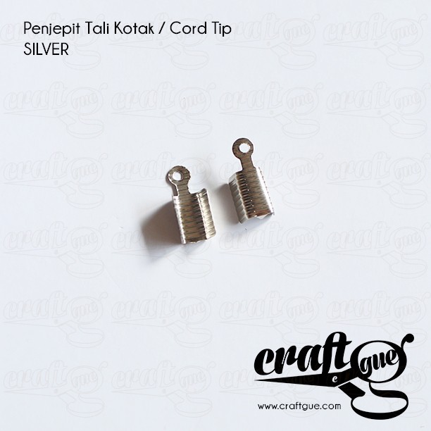 Penjepit Tali Kotak/Cord Tip (5gr)