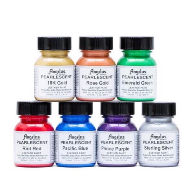 

Angelus Acrylic Leather Paint Pearlescent 29.5ml Ecer