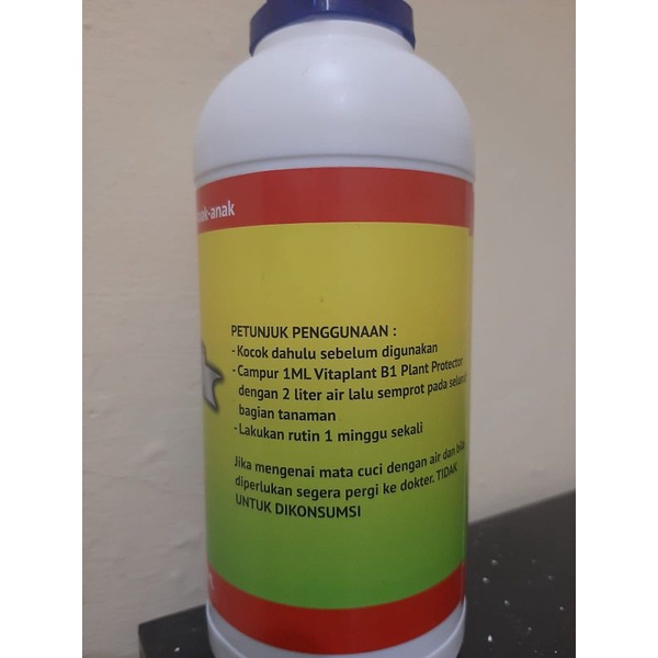 Vitaplant 500 ML Vitamin B1 Plus Fungisida Dan Anti Bakteri