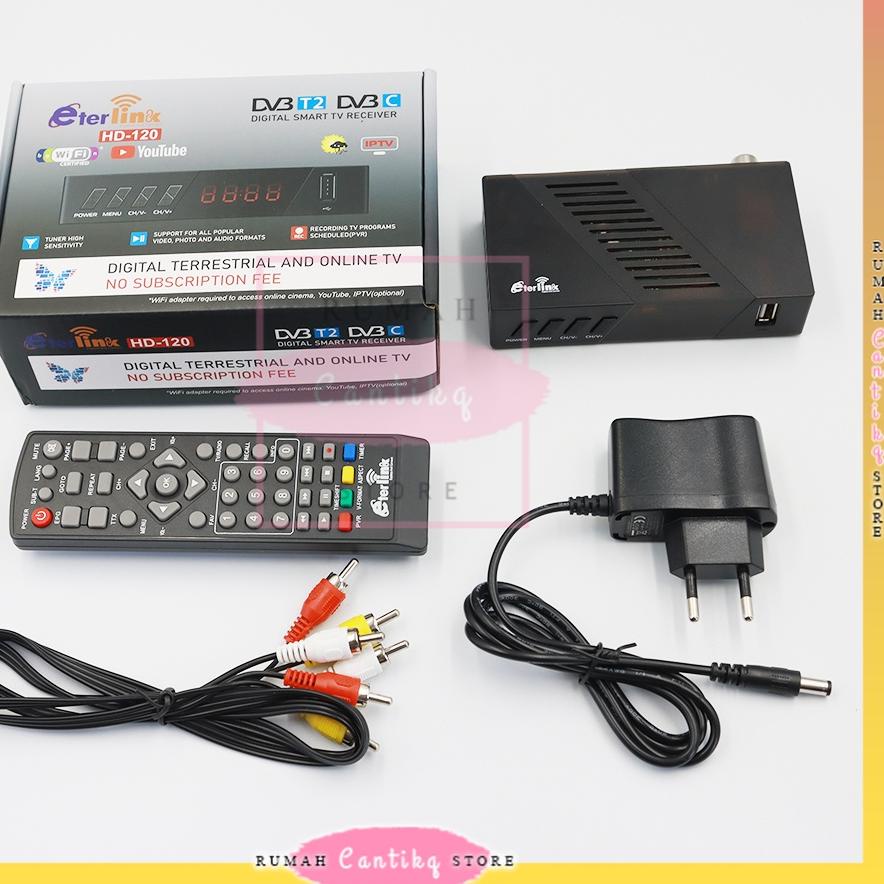 LANGSUNG CHECKOUT 8731 [TERBARU] STB+Wifi / STB Saja Eterlink Brand - MT7601 Advance Set Top Box TV 
