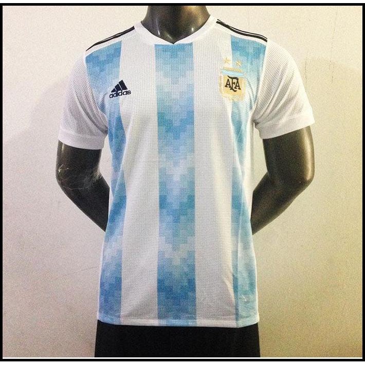 Jersey Argentina Home New World Cup 2018 Grade Ori - Argentina Home, S