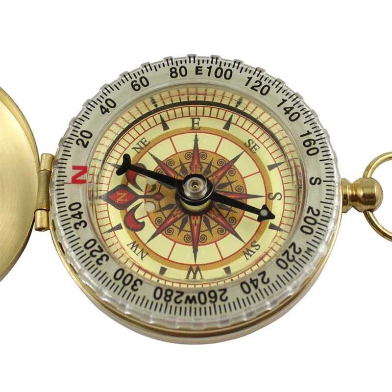 Kompas Vintage Pocket Portable Compass